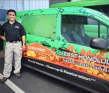 Lorenzo, team member at SERVPRO of East Honolulu